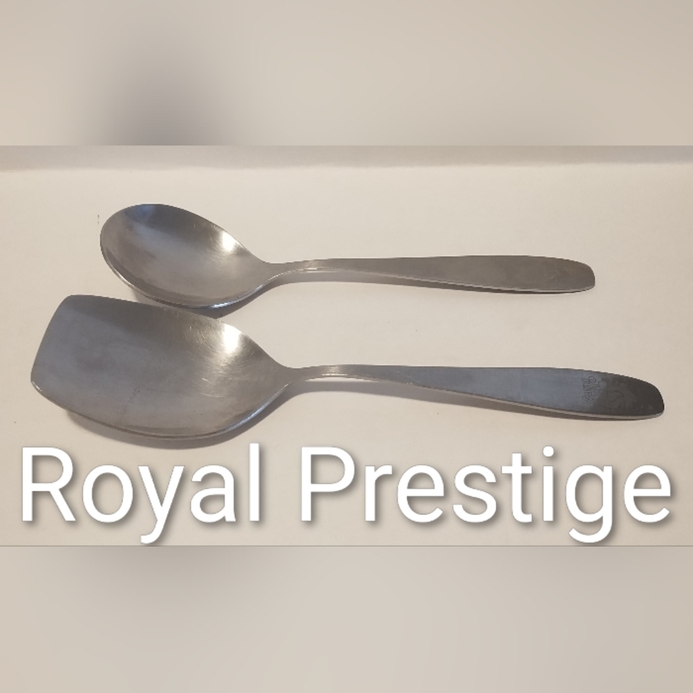 Silver Serving Utensil Set